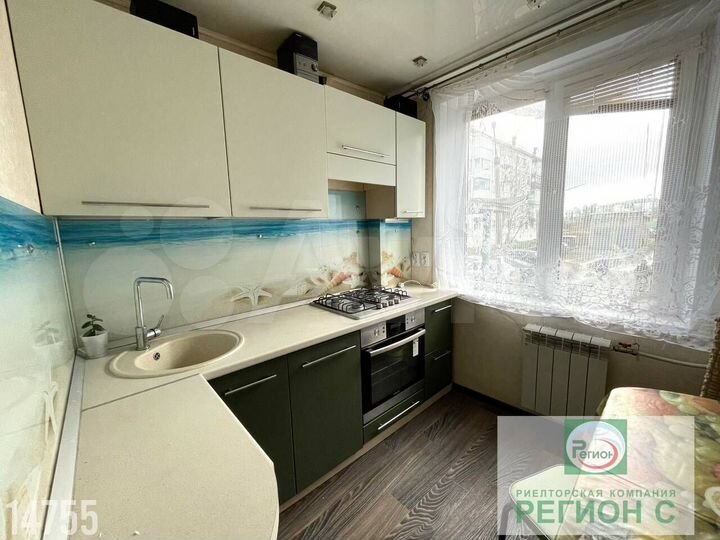 3-к. квартира, 62 м², 1/5 эт.