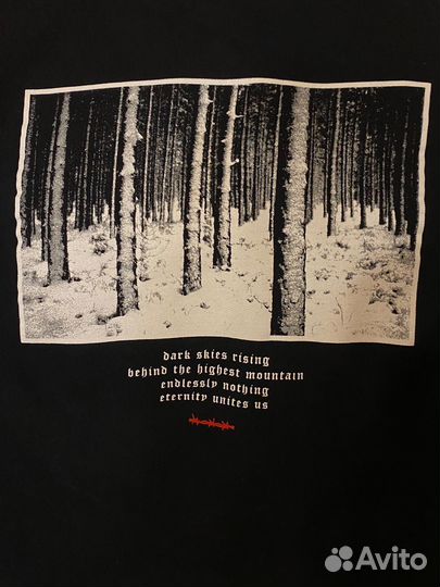 Худи Wasted Paris в готическом стиле