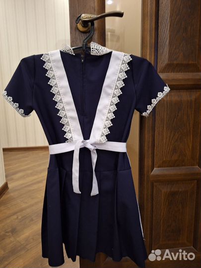 Школьная форма для девочки синяя 134 140