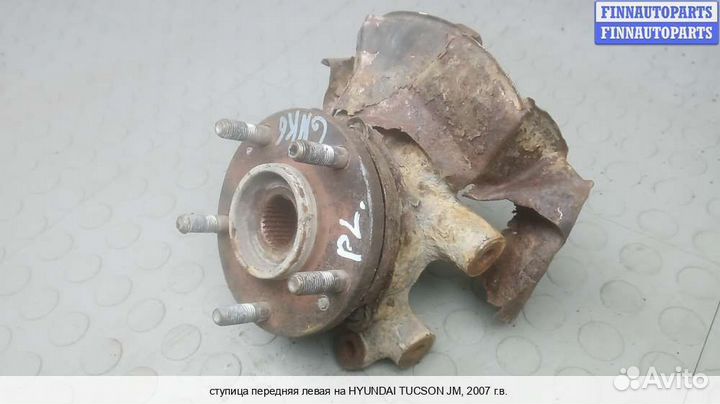 Кулак перед/лево Hyundai Tucson I (JM), 2007 Дизель