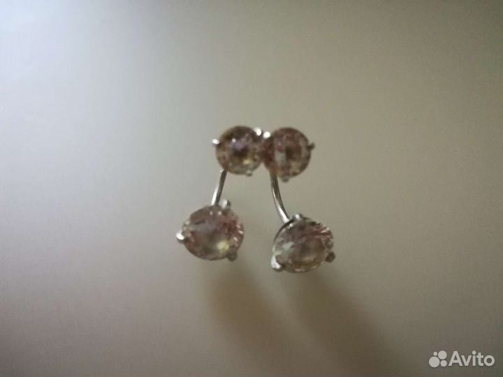 Серьги серебро 925