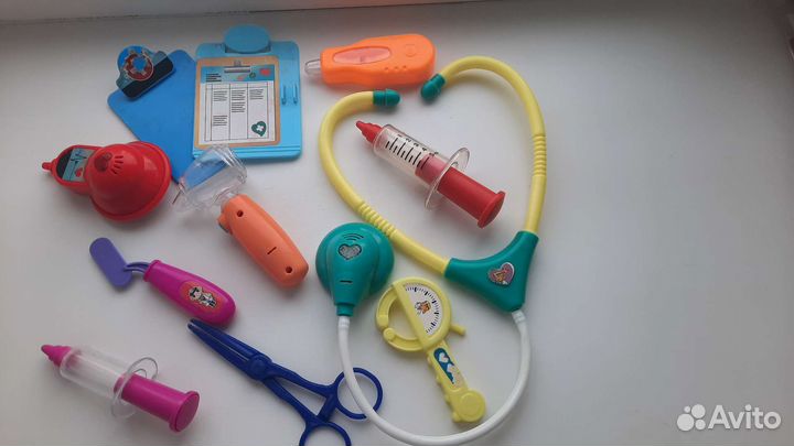 Игровой набор доктор и мяч в подарок