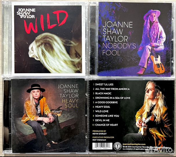 Музыкальные cd диски Joanne Shaw Taylor blues-rock