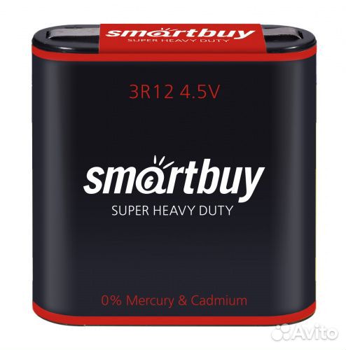 Батарея SmartBuy 3R12 в наборе 12 шт