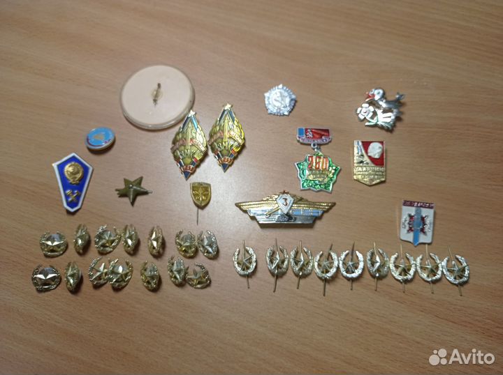 Значки, знаки и звезды СССР (цена за все)