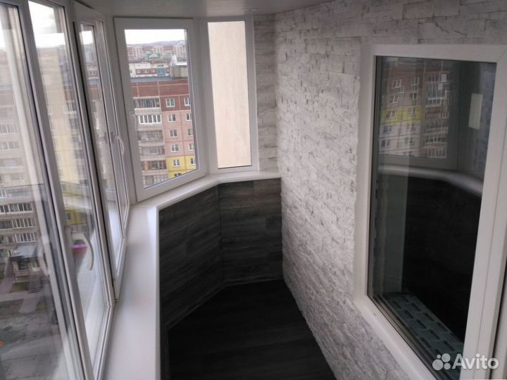 Остекление и отделка балконов