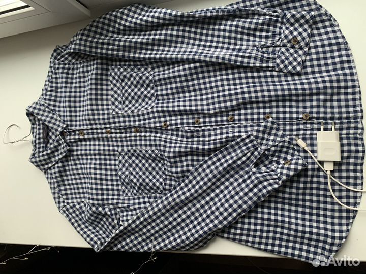 Рубашка в клетку 146