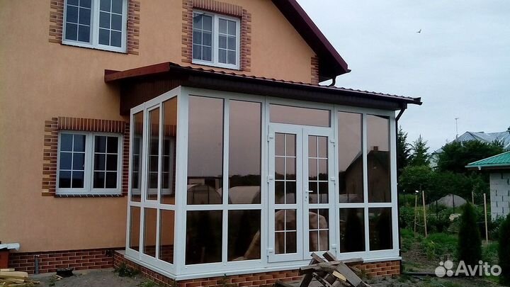 Пластиковые окна и двери, балконы, лоджии с завода