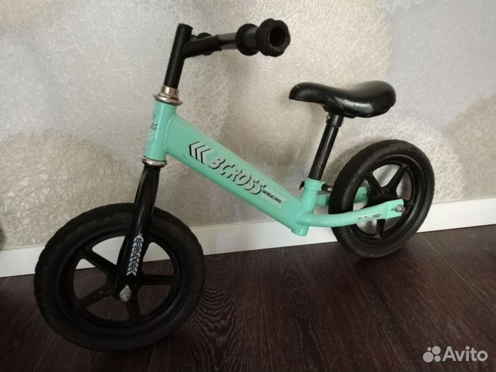 Беговел 12 дюймов Бирюзовый