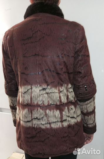 Дублёнка из лазерной кожи