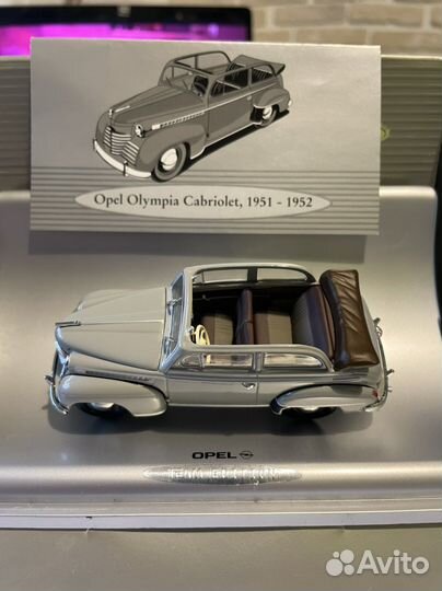 Opel Olympia Cabriolet Minichamps 1:43