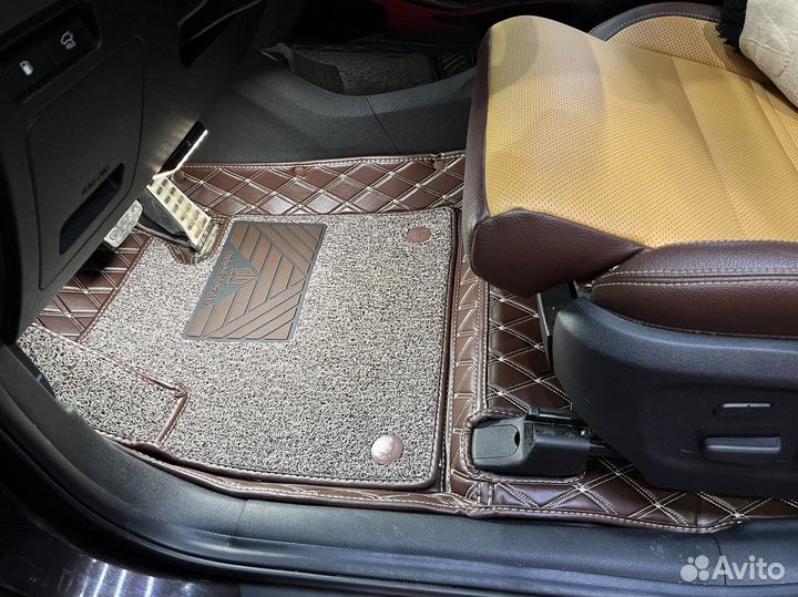 Автомобильные коврики 3D экокожа