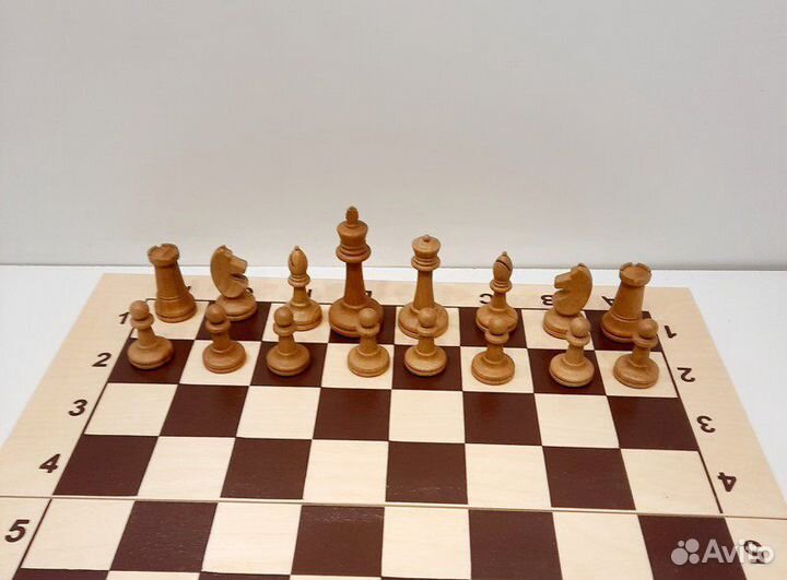 Шахматы из бука
