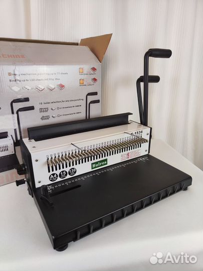 Брошюратор на металлическую пружину Bulros K-1534