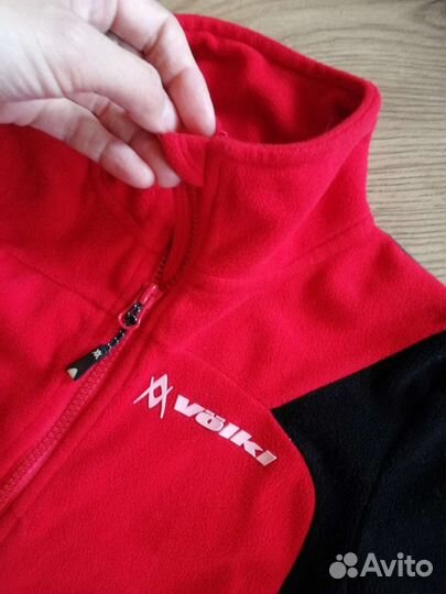 Кофта для девочки лыжная флисовая Volki