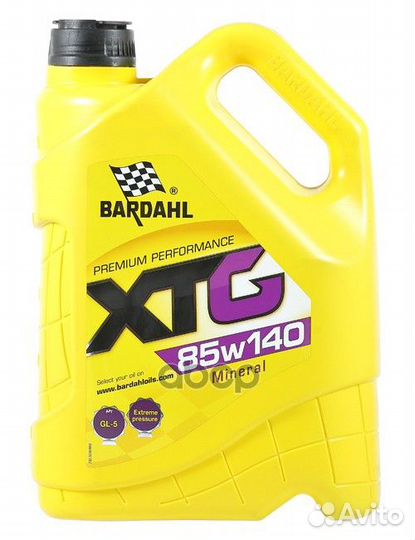 85W140 XTG GL-5 5L (минеральное трансмисионное