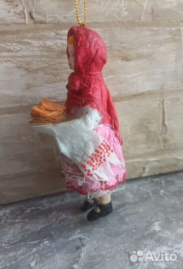 Игрушка из ваты 