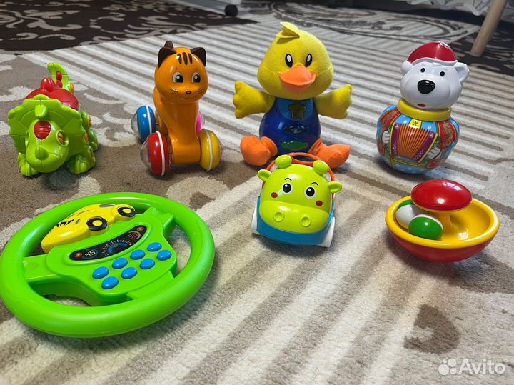 Развивающие игрушки пакетом