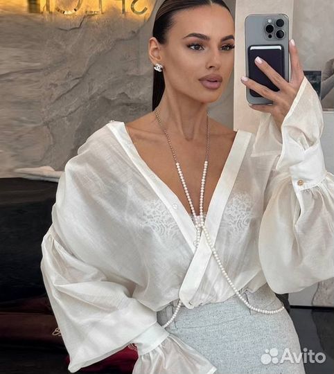 Рубашка воздушная женская