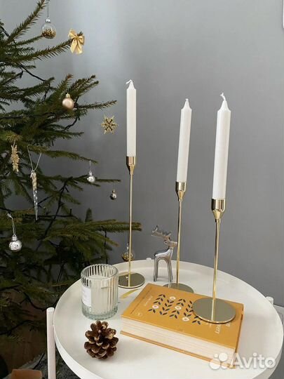 Подсвечники металл остатки магазина