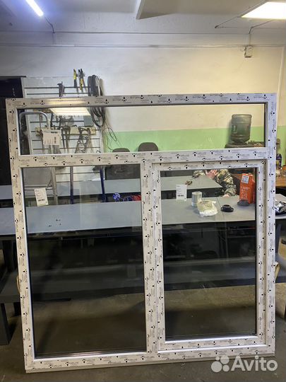 Пластиковое окно новое