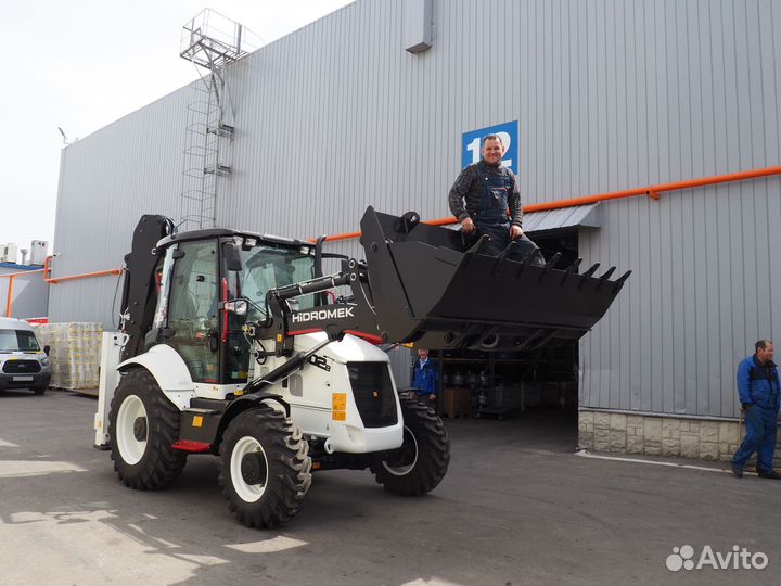 Экскаватор-погрузчик Hidromek HMK 102B Alpha K4, 2024