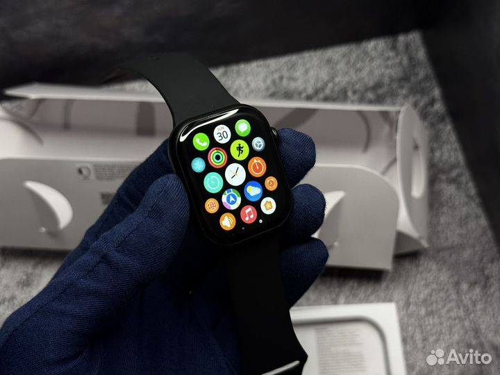 Новые Apple watch 10 - С Яблочком при включении