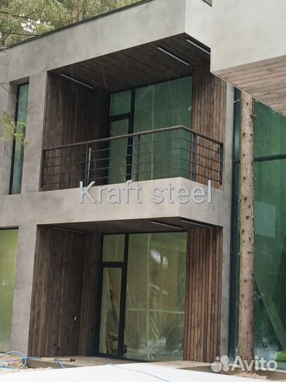 Ограждения для террасы Перила лофт