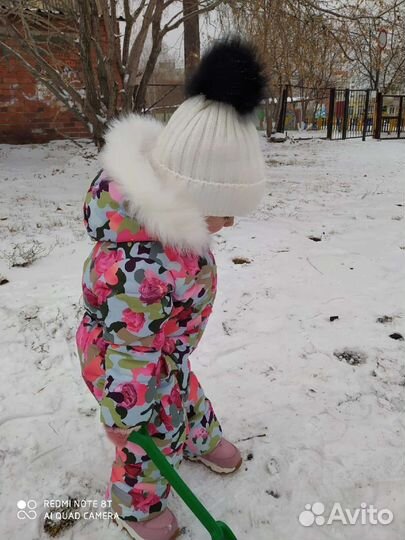 Зимний комбинезон для девочки