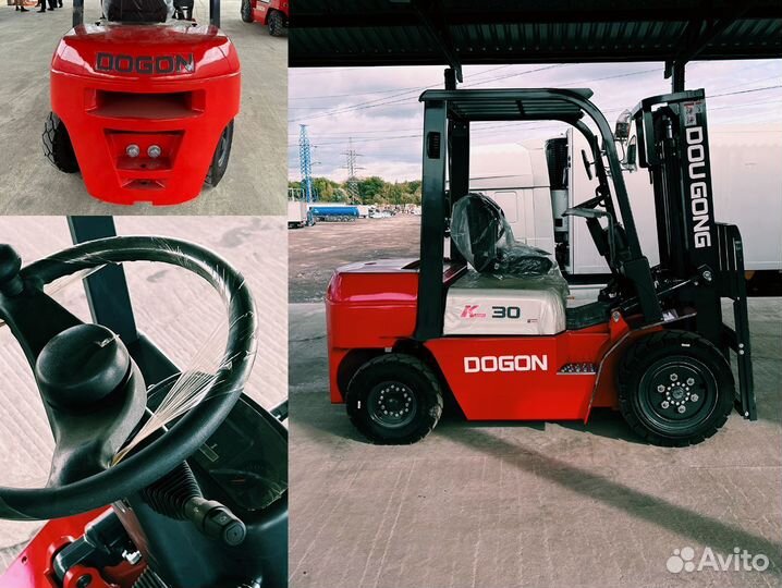Вилочный погрузчик Dougong CPD30D, 2023