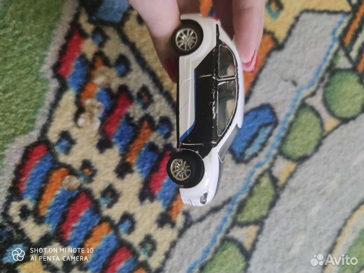 Модель железные машинки