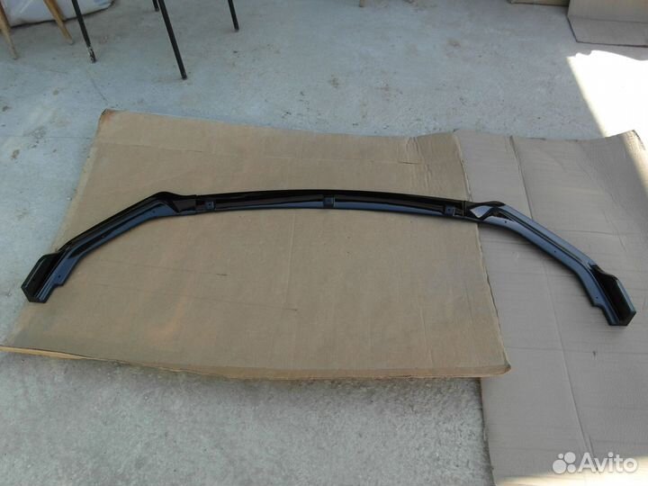 Спойлер юбка переднего бампера Infiniti Q50 18-21