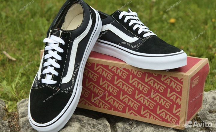 Vans Old Skool Black & White (36-40 Размеры)