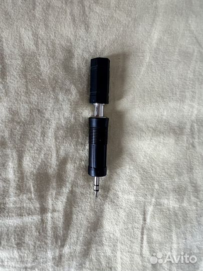 Переходник моно - штекер 3.5 на 6.3 Jack