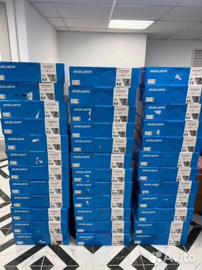 Коньки хоккейные bauer vapor hyperlite 2