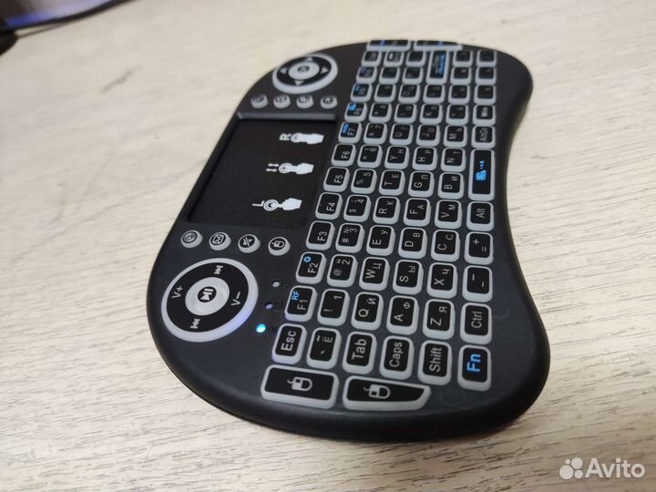 Мини клавиатура с touch pad беспроводная