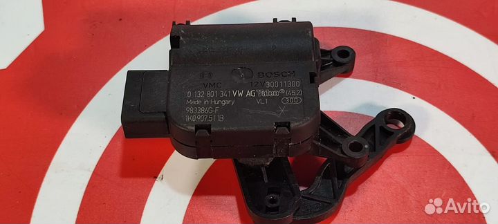 Мотор заслонки отопителя Audi VW Skoda