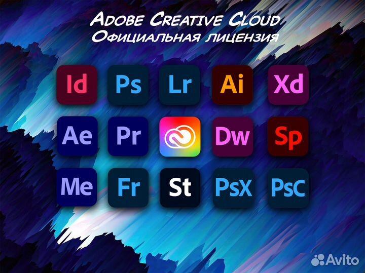 Adobe Creative Cloud 2023 / лицензия
