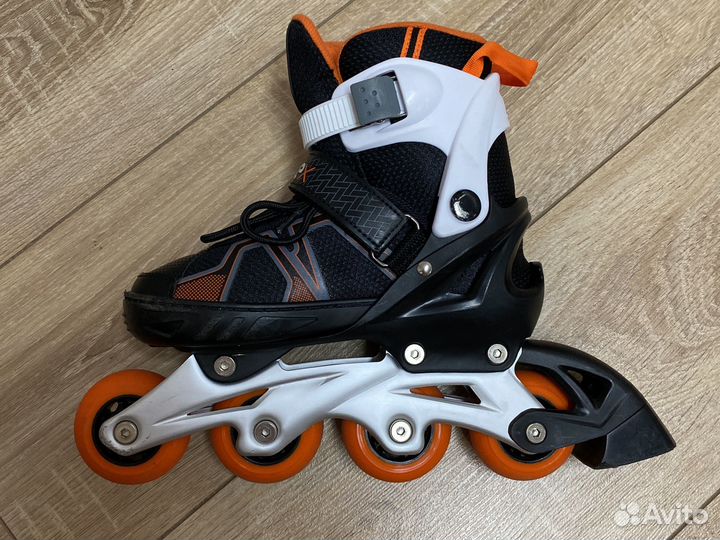 Ролики раздвижные 33-36 размер + защита