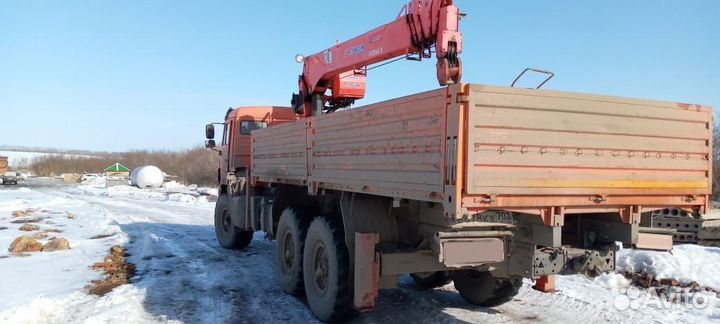 КАМАЗ 659100 с КМУ, 2021