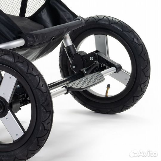 Коляска Bumbleride Indie, Чёрный (Matte Black)