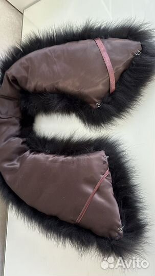 Меховой воротник (натуральный мех)