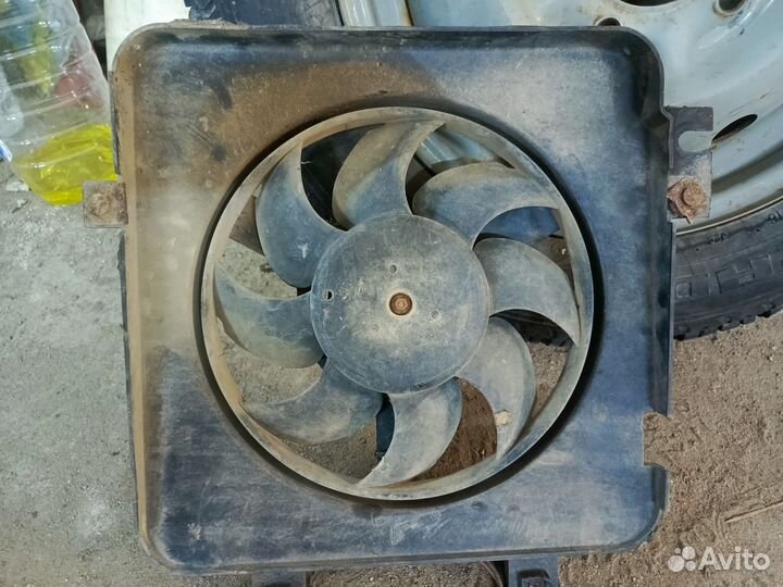 Вентилятор охлаждения ваз 2110