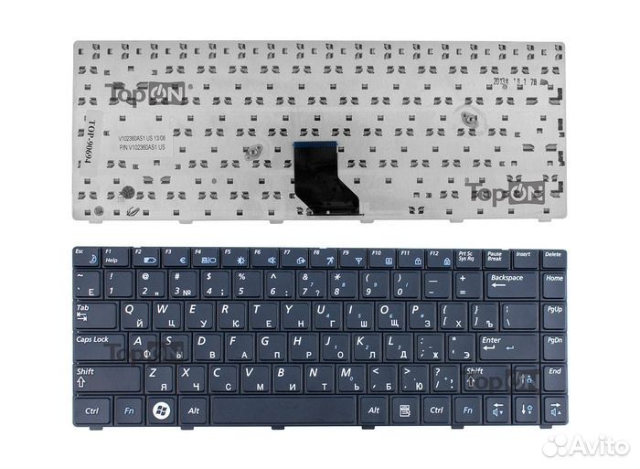 Клавиатура для ноутбука samsung R513, R515, R518