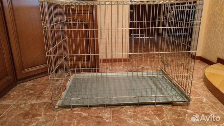 Клетка вольер для собак (хром-никель)