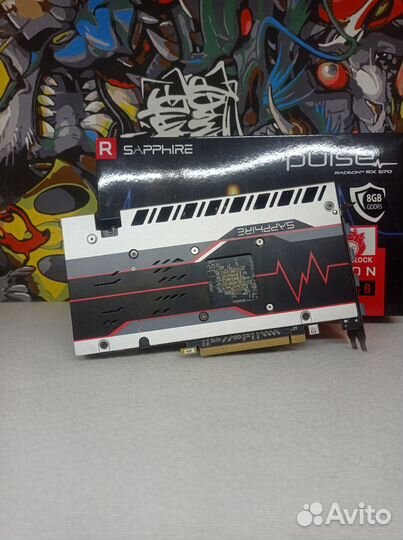 Видеокарта sapphire rx 570 8gb
