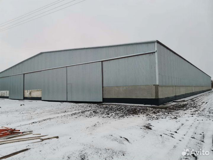 Строительство ангаров, складов, крытых токов