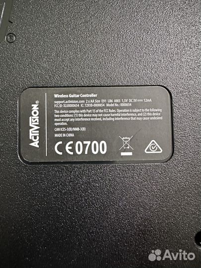 Гитара Guitar Hero Live для PS