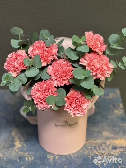 Цветы в коробке 