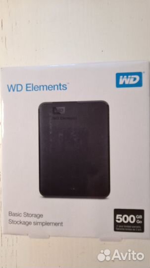 WD Elements Portable 500 GB